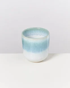 Alcachofra Becher klein grünblau 4er-Set