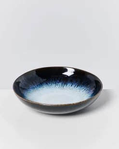 Alcachofra Geschirr-Set schwarzblau 16-teilig