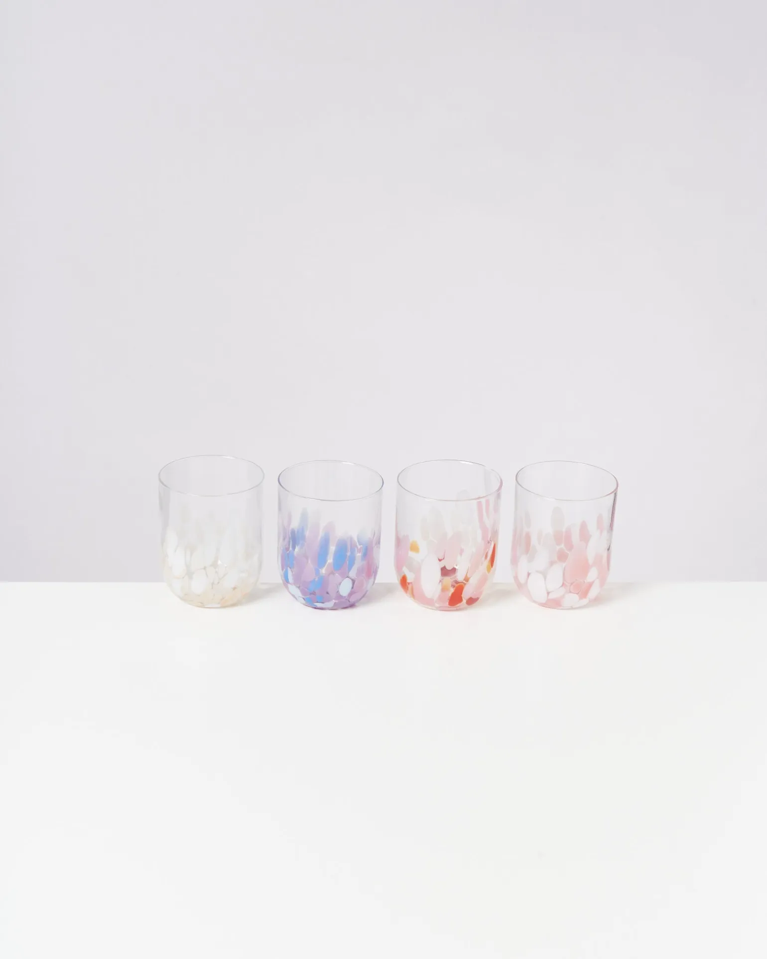Alegria Glas groß rosé coral