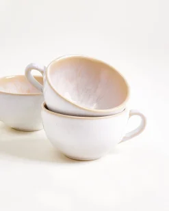 Areia Cappuccinotasse & Untertasse klein classic sand 4er-Set