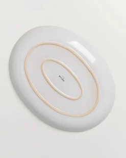 Areia Servierplatte L oval aqua