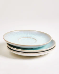 Areia Teetasse & Untertasse groß classic azur 4er-Set