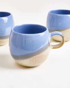 Bica Tasse groß cornflower sand