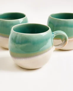 Bica Tasse groß hellgrün sand