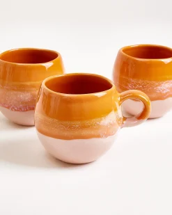 Bica Tasse klein orange 4er-Set