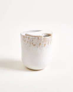 Copa Alto Becher klein To-Go sand weiß