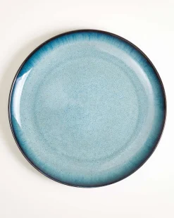 Geschirr-Set Soft Tide aqua grünblau 16-teilig