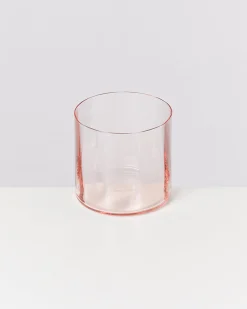 Joia Glas klein flower rosé