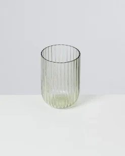 Joia Glas klein riffled Blush Spark mix 4er-Set