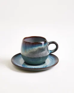 Madeira Espressotasse grünblau