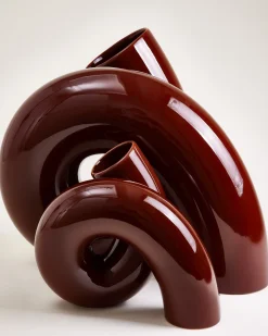 MaM x Ju Schnee Vase XL burgund