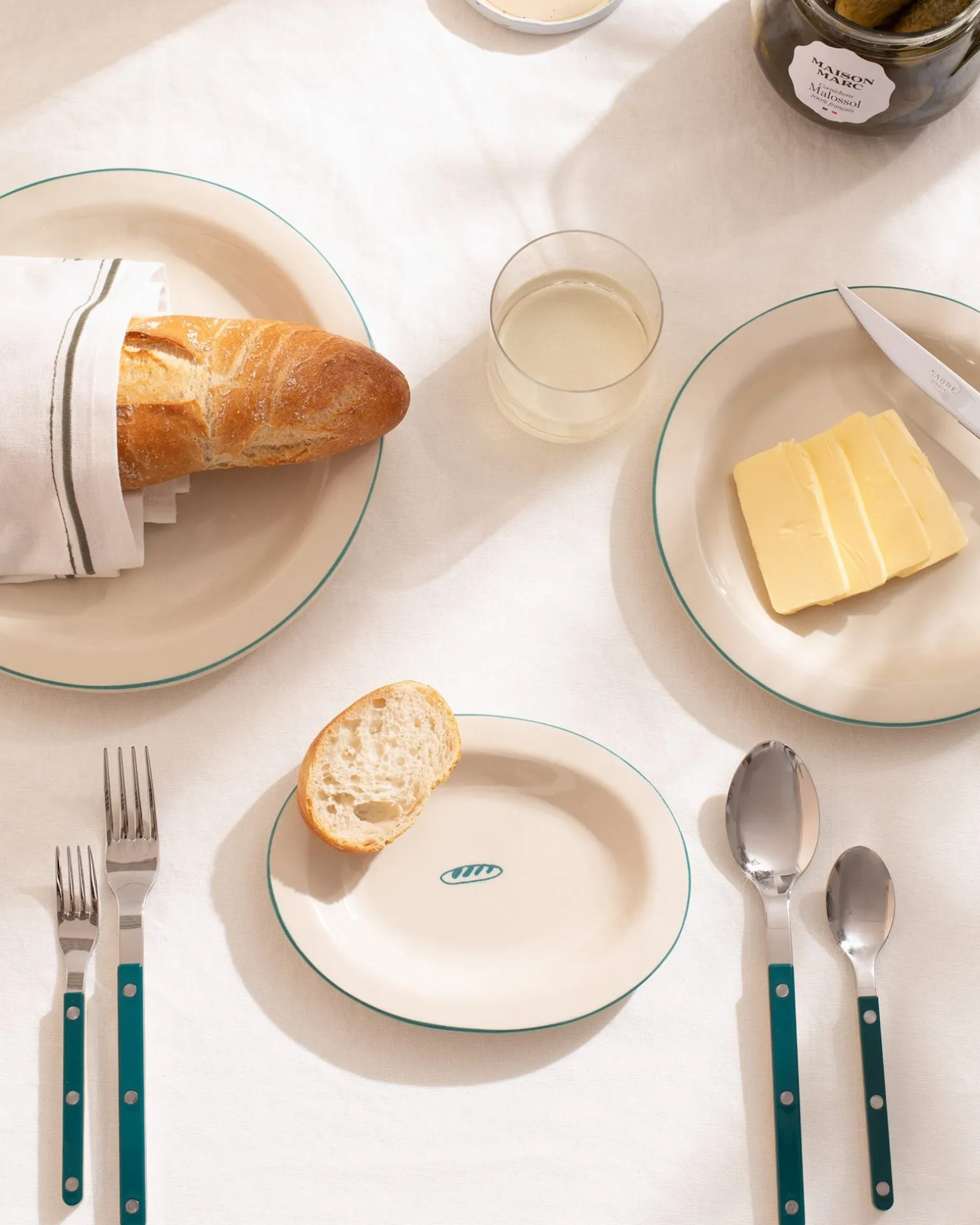 MaM x Sabre Paris Geschenk-Set dunkelgrün 8-teilig