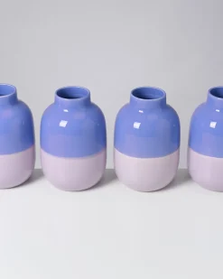 Nuno Vase M cornflower lila