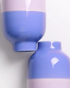 Nuno Vase M cornflower lila
