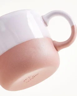 Seda Tasse klein rosé weiß