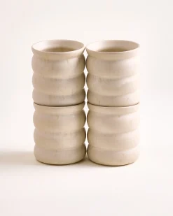 Sintra Becher groß bubble sand 4er-Set