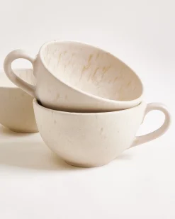 Sintra Teetasse & Untertasse groß classic sand 4er-Set