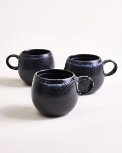 Turmalina Espressotasse schwarz 6er-Set